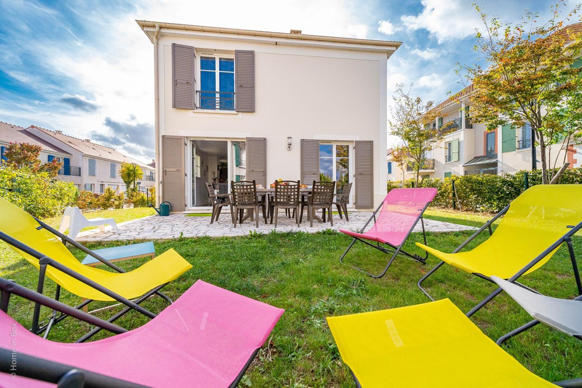 Gite La Villa Omagny Paris Marne-La-Vallee Bagian luar foto